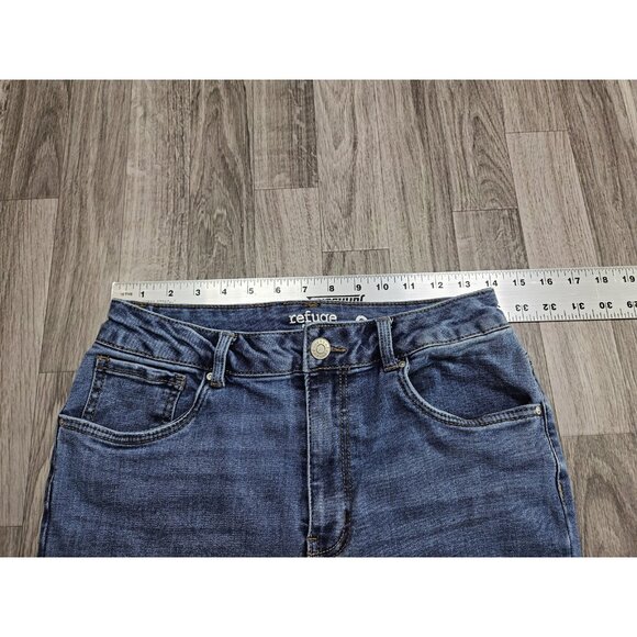 (3/$35) Refuge Miami Jeans Womens 9 Blue High Rise Super Skinny Stretch Denim - Picture 8 of 12
